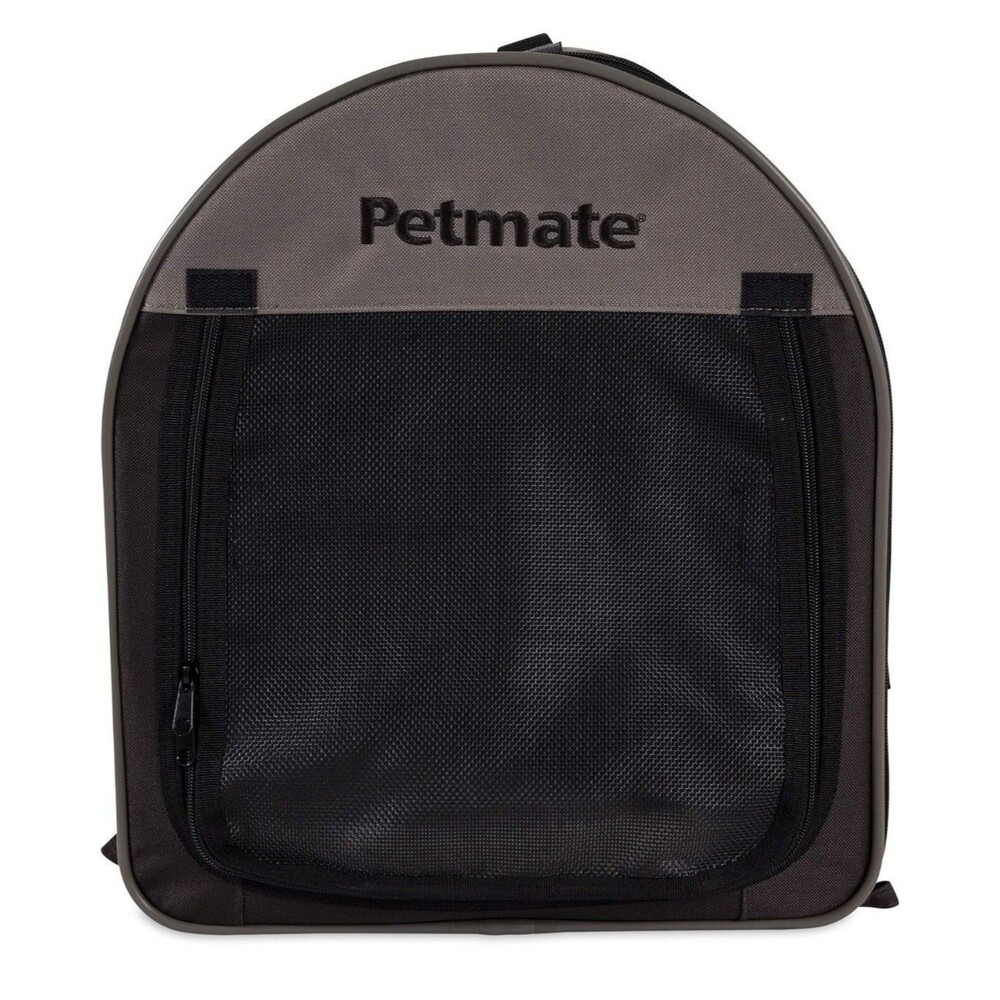 Petmate Portable Pet Home - Fabric Travel Crate -  Small Brown - Picture 4 of 9